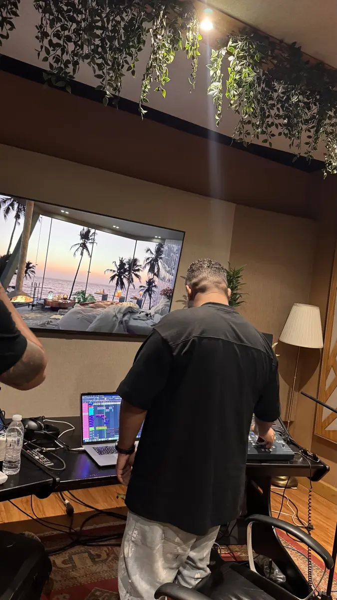 Producción musical en el estudio